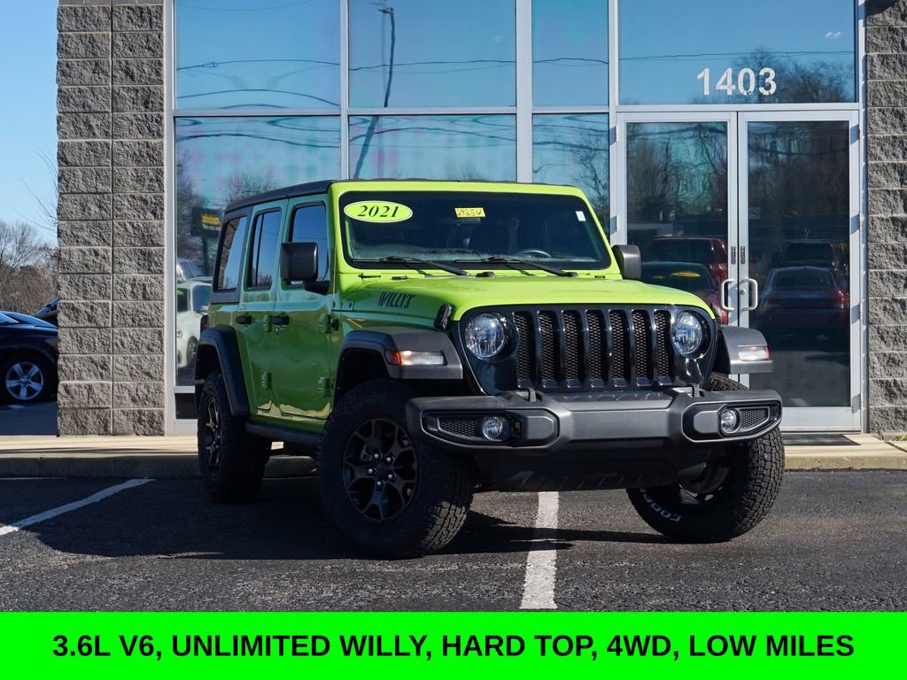 Used 2021 Jeep Wrangler Unlimited Sport image 1