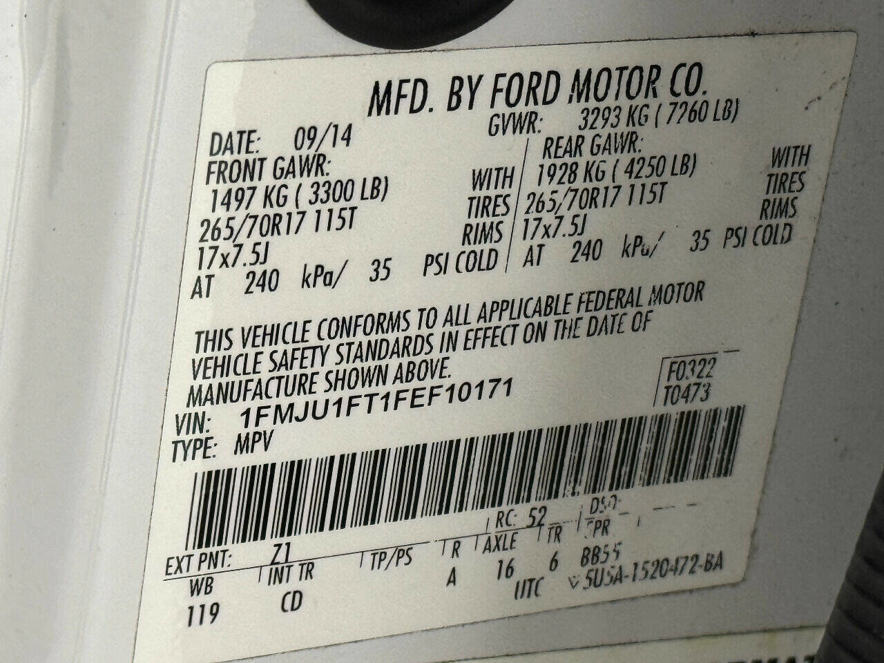 Used 2015 Ford Expedition XL image 95