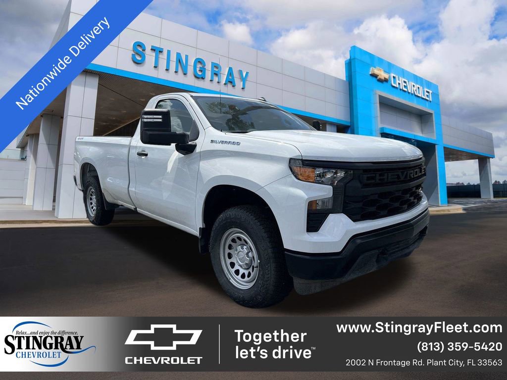 New 2024 Chevrolet Silverado 1500 W/T w/ Trailering Package image 1