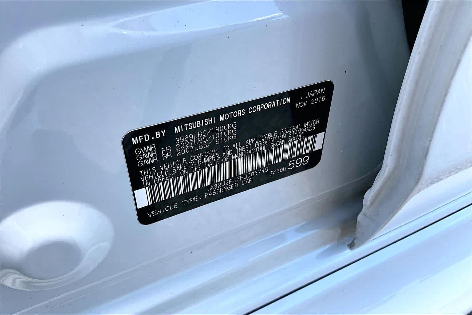 Used 2017 Mitsubishi Lancer ES FWD image 36