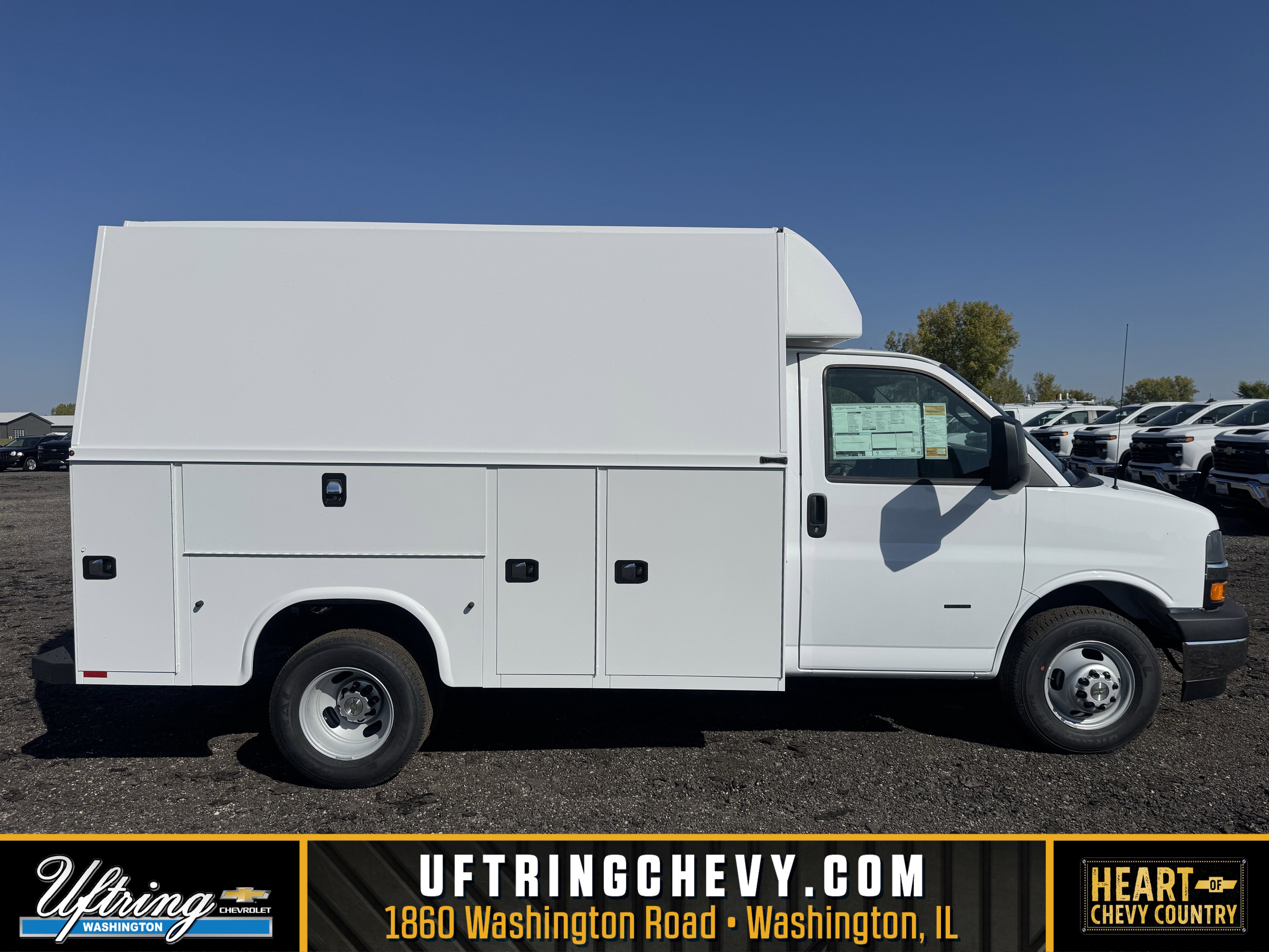 New 2025 Chevrolet Express 3500 w/ Power Convenience Package