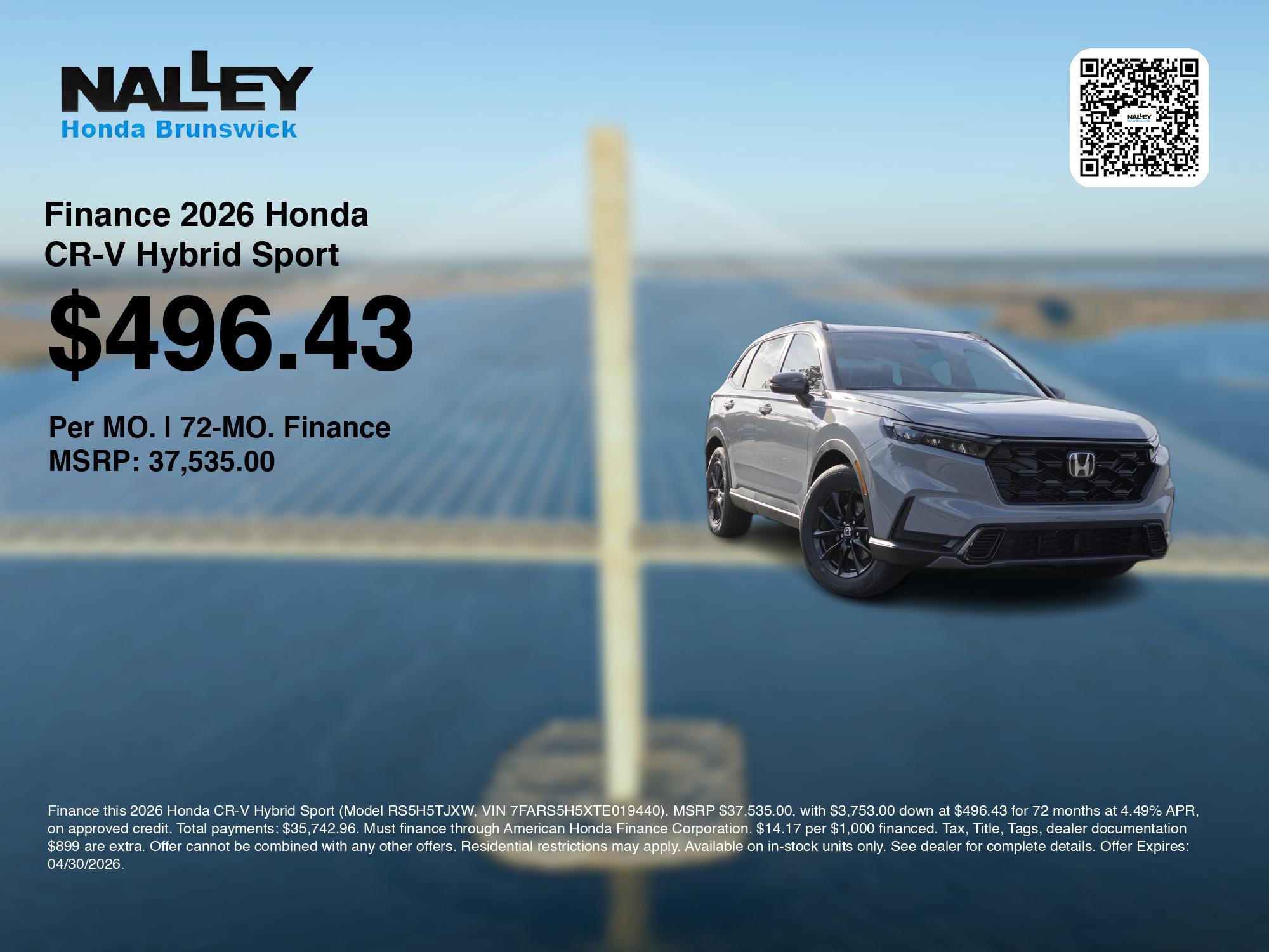 New 2026 Honda CR-V Sport image 7