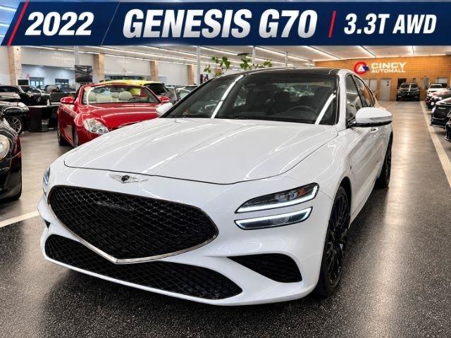 Used 2022 Genesis G70 3.3T w/ Sport Advanced Package AWD/4WD image 1