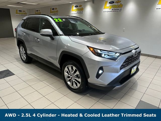 Used 2022 Toyota RAV4 Limited w/ Limited Grade Weather Package AWD/4WD image 1