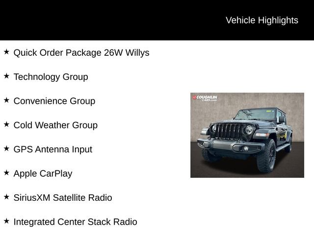 Used 2021 Jeep Gladiator Willys image 2