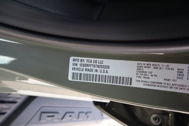 New 2026 RAM 1500 4x4 Crew Cab image 26