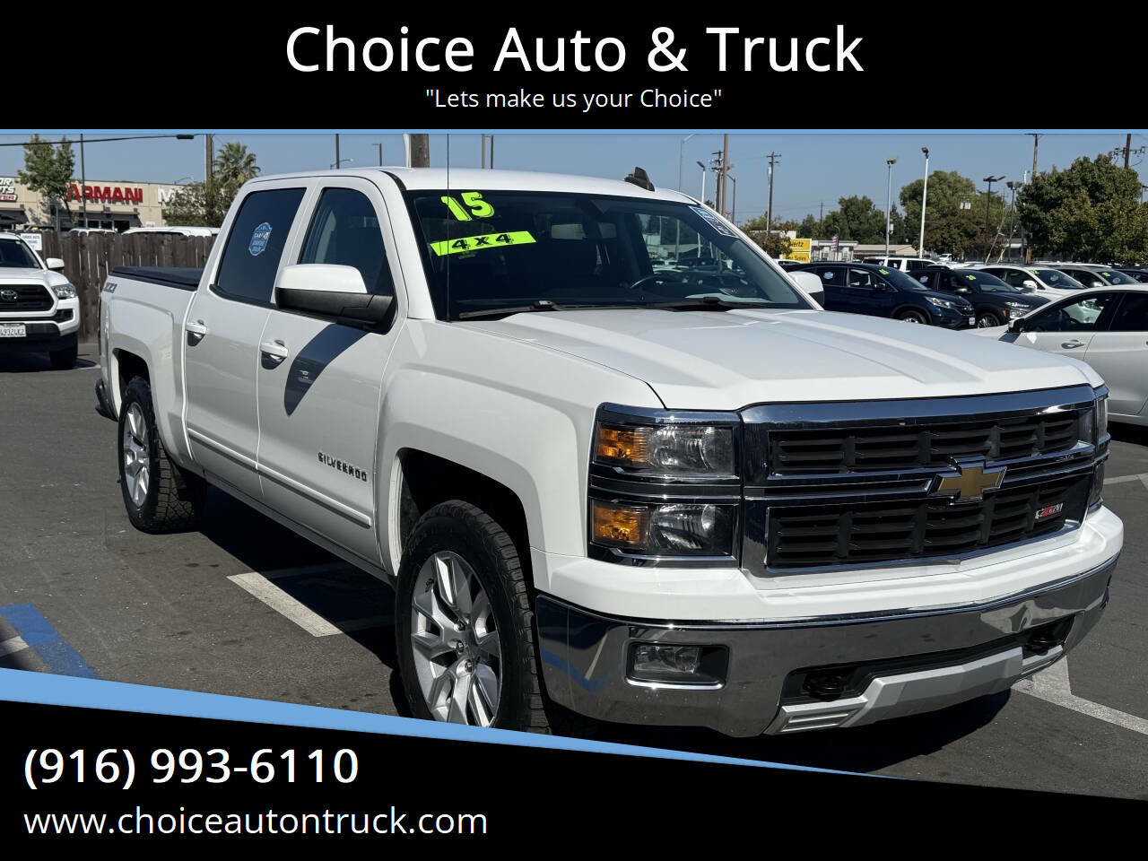 Used 2015 Chevrolet Silverado 1500 LT w/ LT Convenience Package AWD/4WD image 1