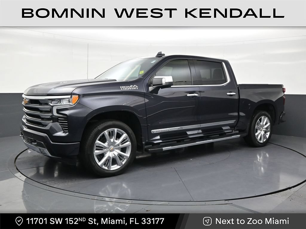 Used 2024 Chevrolet Silverado 1500 High Country w/ High Country Premium Package AWD/4WD image 1