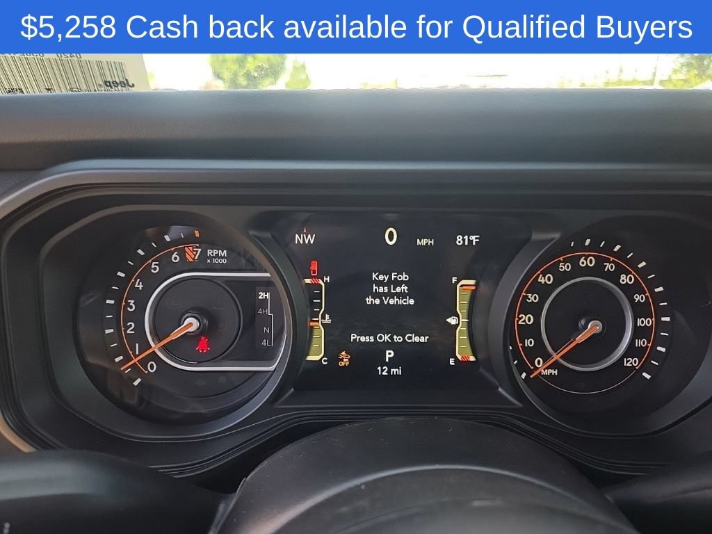 New 2026 Jeep Gladiator Sport AWD/4WD image 16