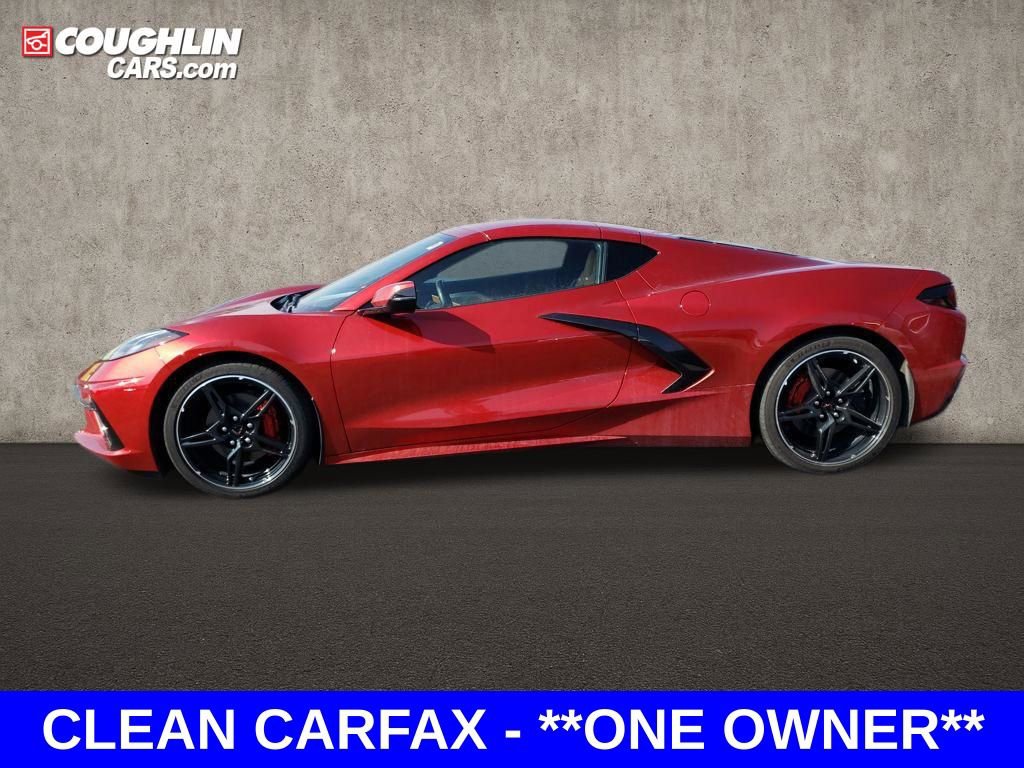Used 2021 Chevrolet Corvette Stingray Preferred Cpe w/ Body-Color Dual Roof Package image 2