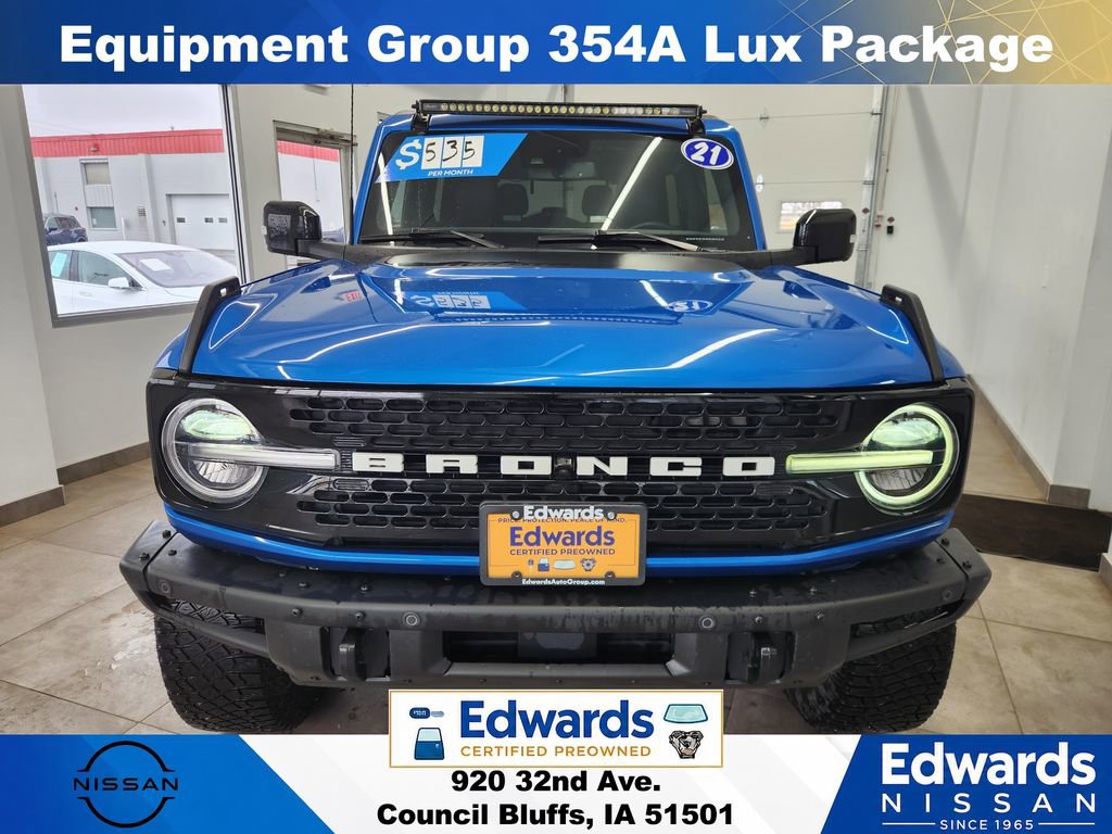 Used 2021 Ford Bronco Wildtrak AWD/4WD image 3
