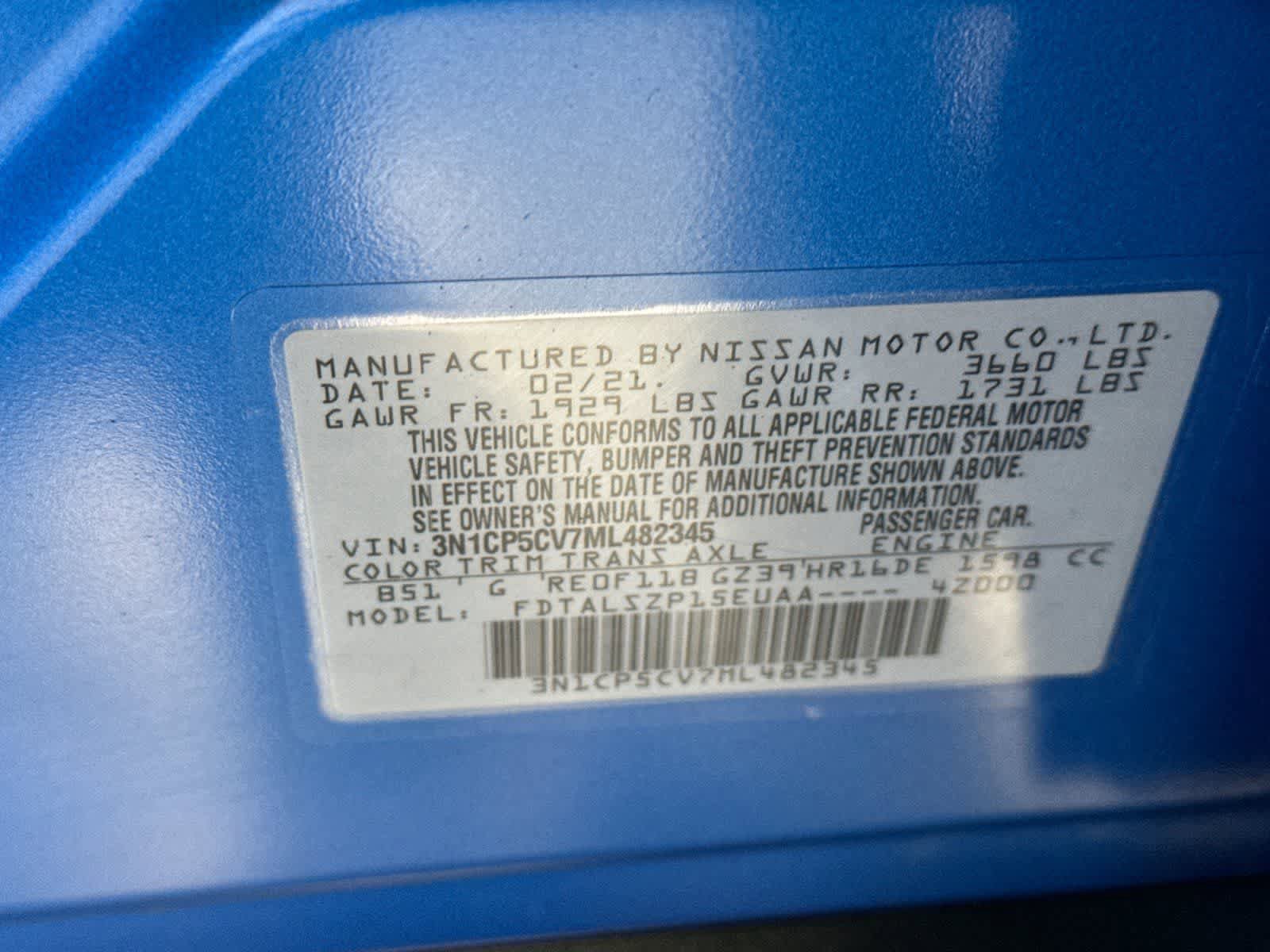 Used 2021 Nissan Kicks SV FWD image 32