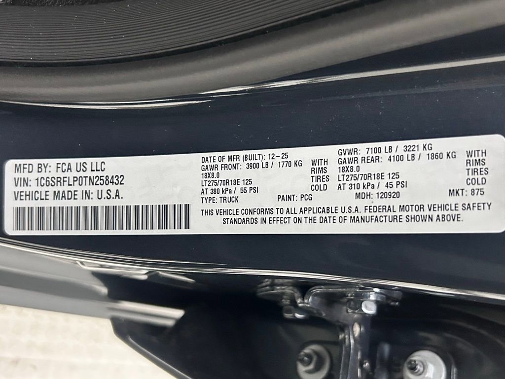 Certified 2026 RAM 1500 Rebel w/ G/T Package image 24