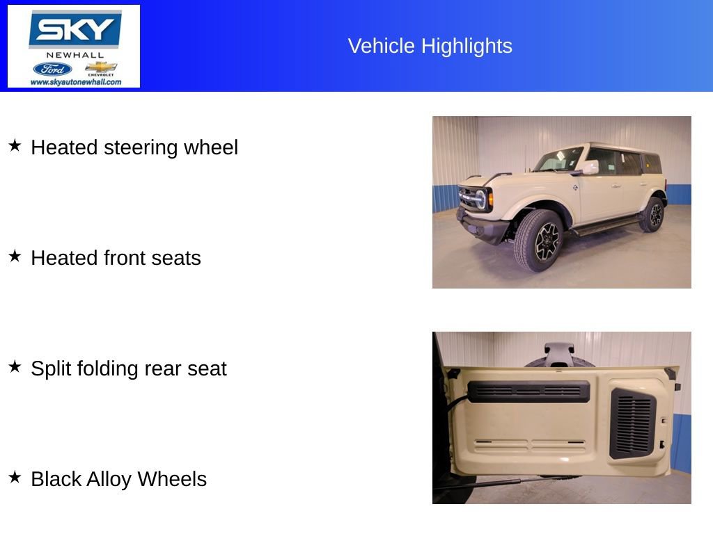 New 2025 Ford Bronco Outer Banks image 39