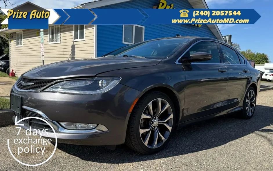 Used 2015 Chrysler 200 C w/ Navigation & Sound Group I