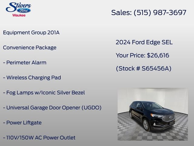 Used 2024 Ford Edge SEL w/ Convenience Package AWD/4WD image 8
