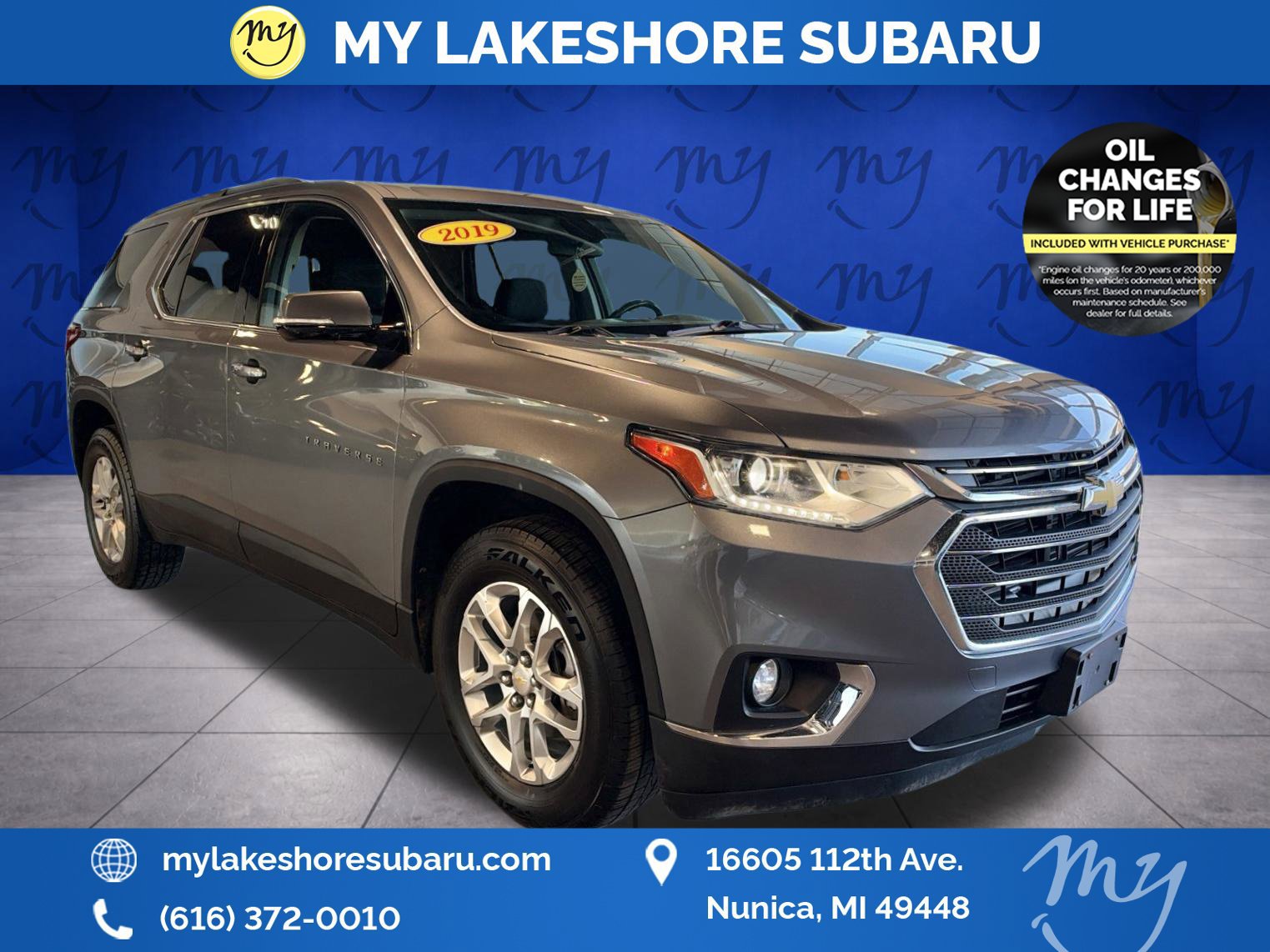 Used 2019 Chevrolet Traverse LT FWD 360° Tour