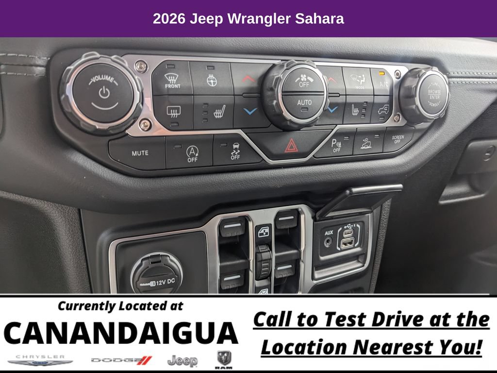 New 2026 Jeep Wrangler Unlimited Sahara AWD/4WD image 27
