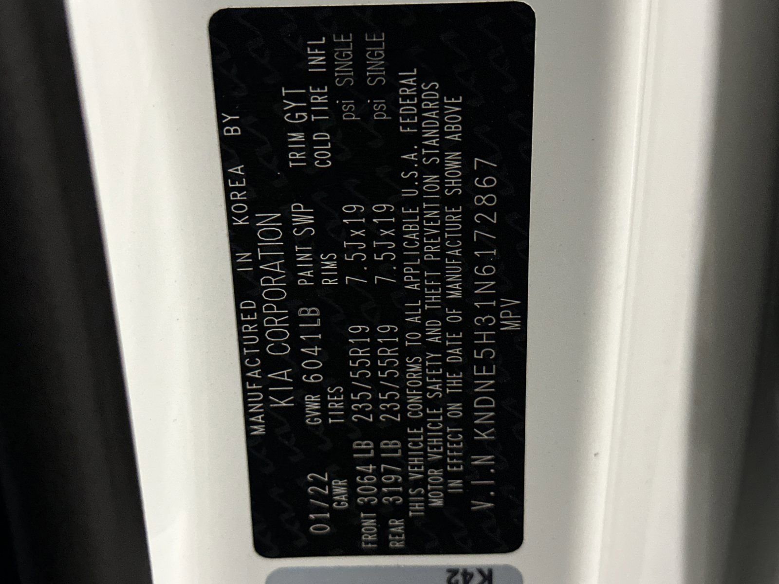 Certified 2022 Kia Carnival SX Prestige image 40