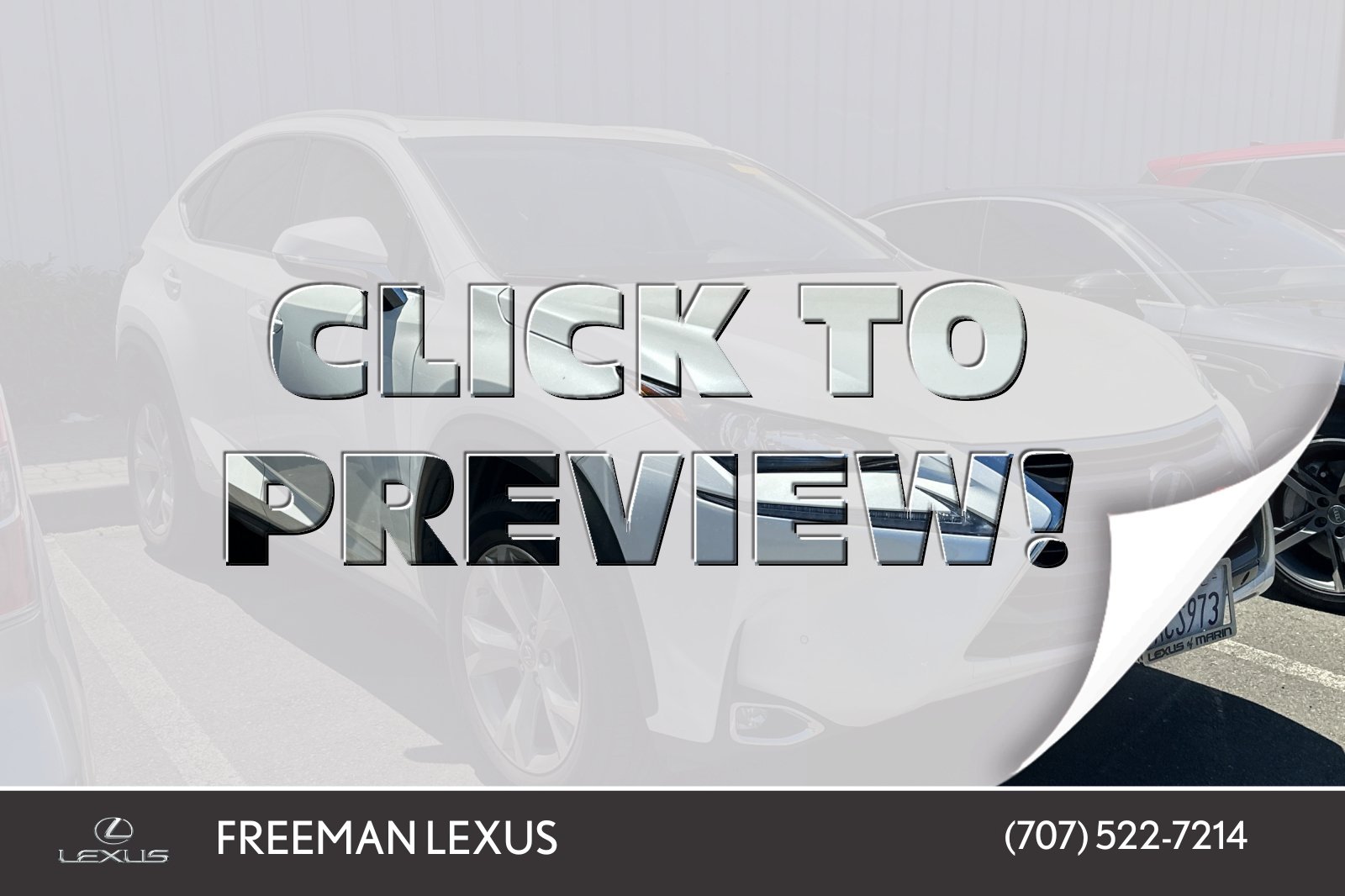 Used 2017 Lexus NX 300h AWD w/ Premium Package
