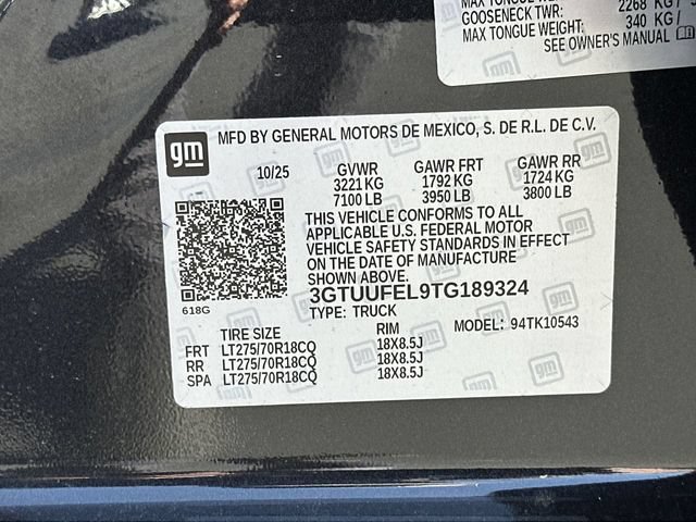 New 2026 GMC Sierra 1500 AT4X AWD/4WD image 36