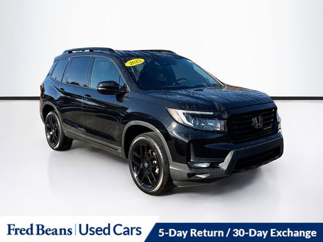 Certified 2025 Honda Passport Black Edition