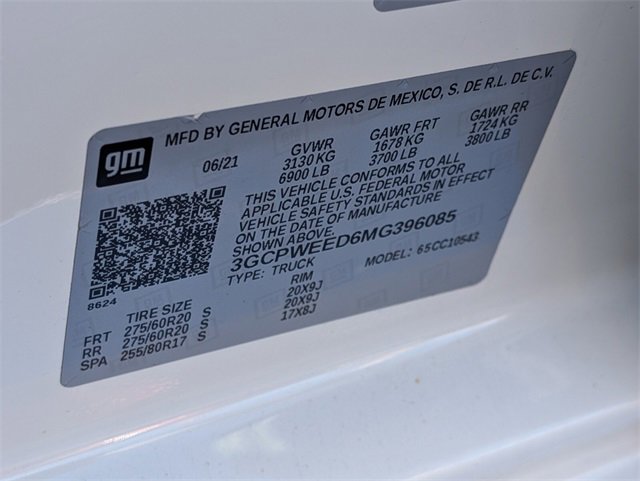 Used 2021 Chevrolet Silverado 1500 LTZ image 34