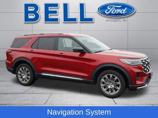 Certified 2025 Ford Explorer Platinum AWD/4WD image 1