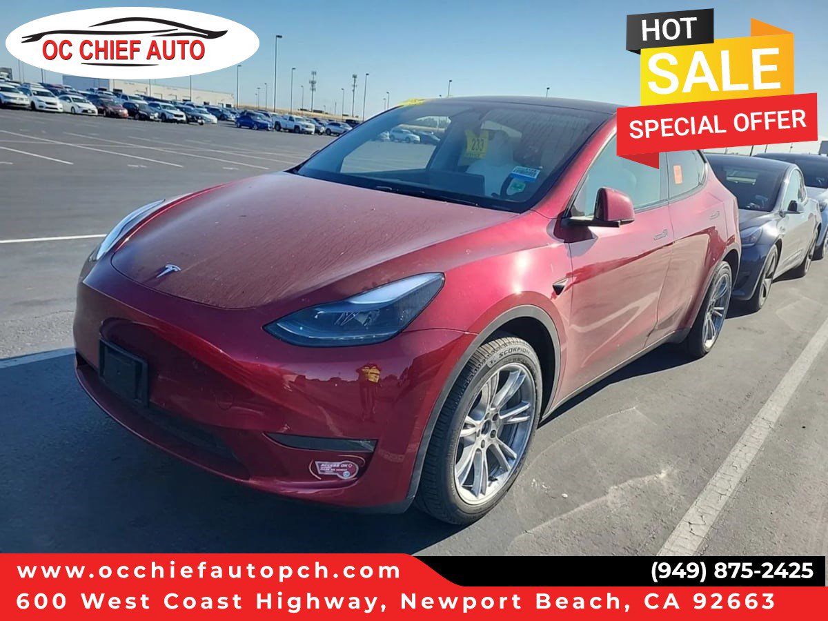 Used 2024 Tesla Model Y Long Range AWD/4WD image 1