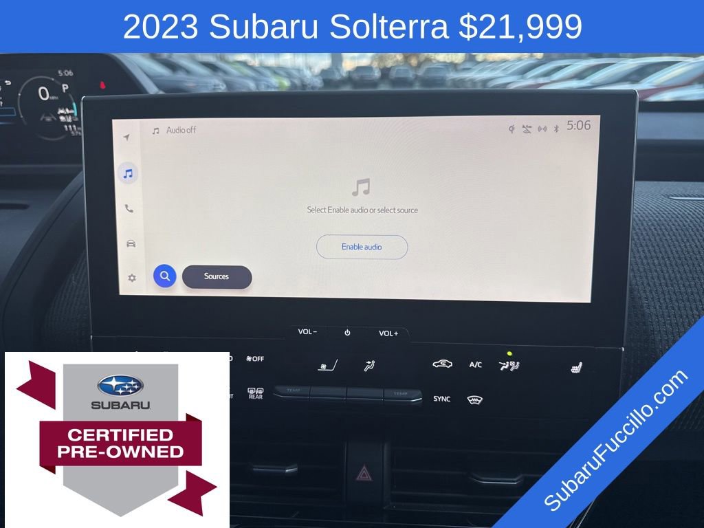 Used 2023 Subaru Solterra AWD image 18