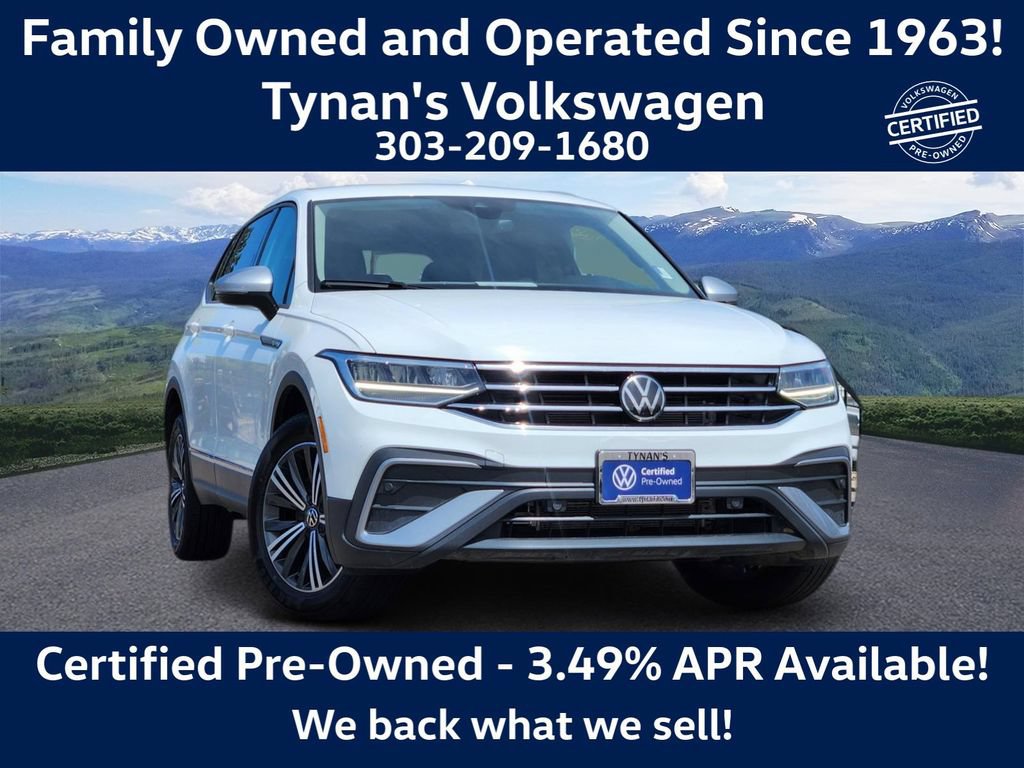 Certified 2024 Volkswagen Tiguan Wolfsburg Edition AWD/4WD image 1