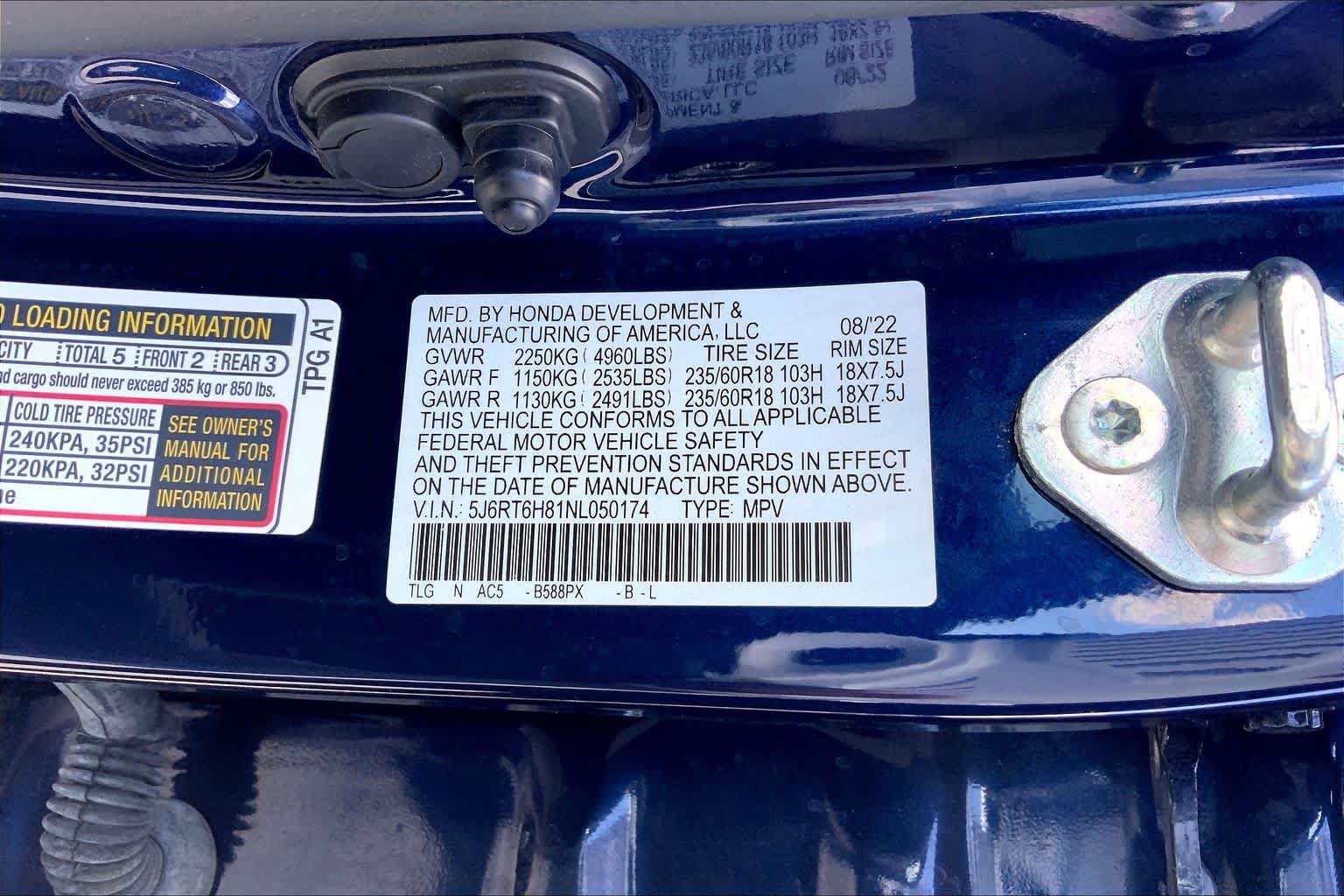 Used 2022 Honda CR-V EX-L image 37