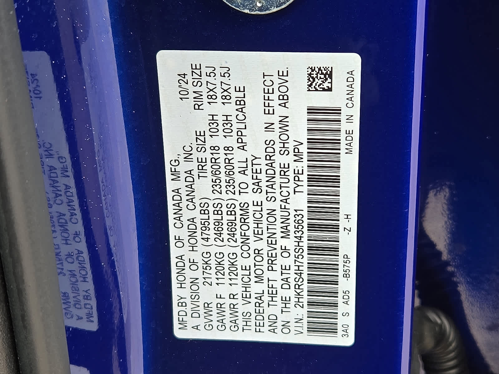 Certified 2025 Honda CR-V EX-L image 29