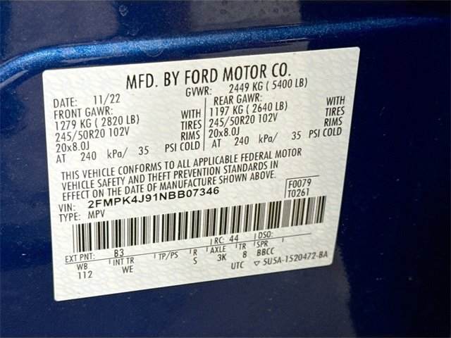 Used 2022 Ford Edge ST-Line image 34