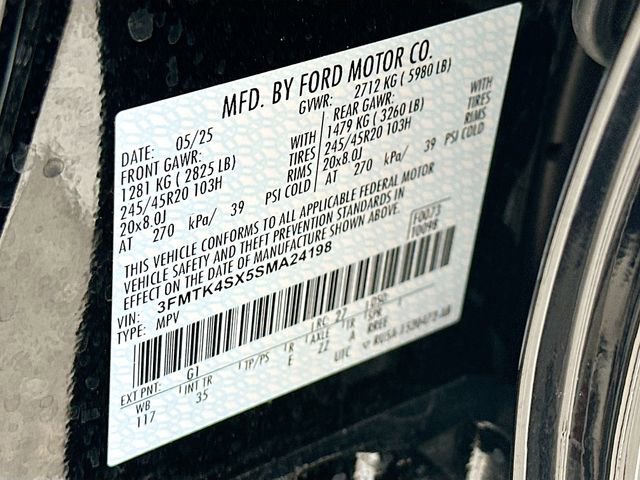 New 2025 Ford Mustang Mach-E GT w/ Interior Protection Package image 21