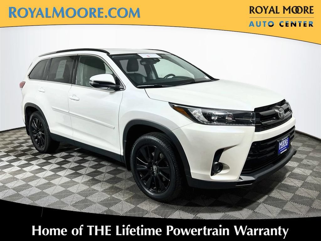 Certified 2019 Toyota Highlander SE
