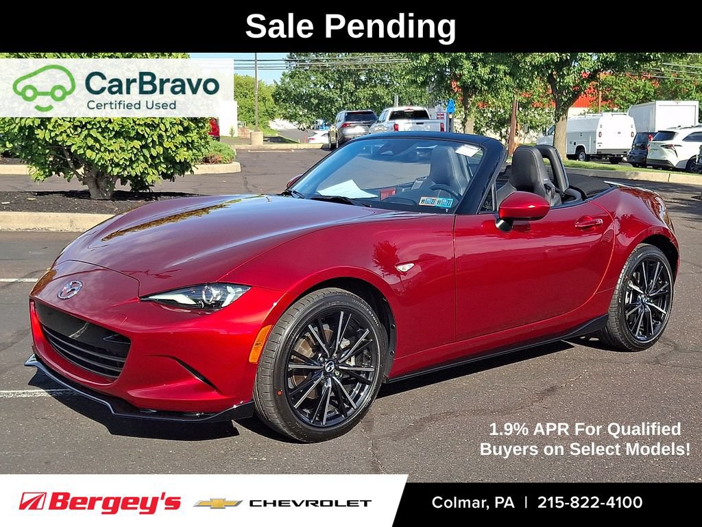 Used 2025 MAZDA MX-5 Miata Grand Touring w/ Appearance Package RWD image 1