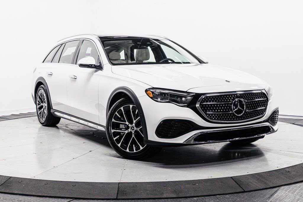 Certified 2025 Mercedes-Benz E 450 4MATIC All-Terrain Wagon w/ Multicontour Seating Package image 1