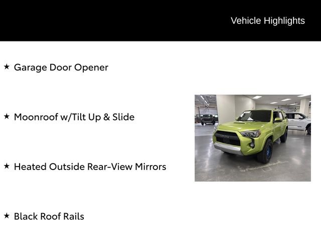 Certified 2023 Toyota 4Runner TRD Off-Road Premium w/ Moonroof Package AWD/4WD image 8