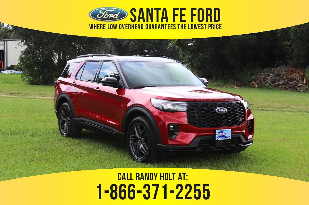 New 2025 Ford Explorer ST w/ Sun And Sound Package RWD image 1