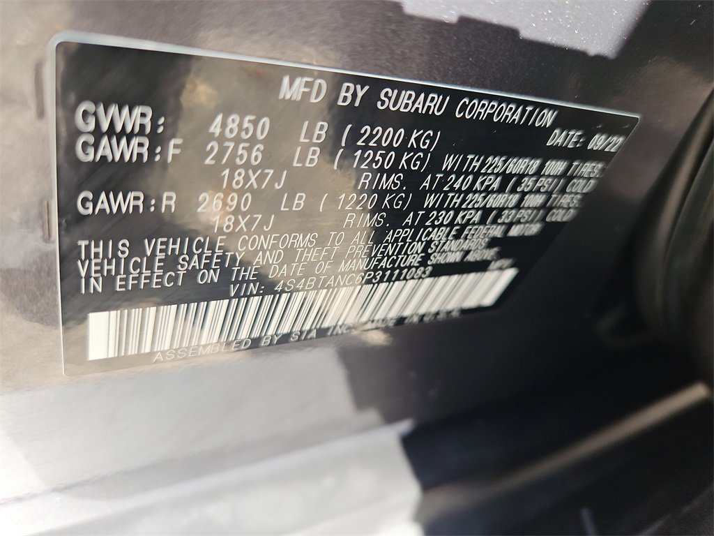 Used 2023 Subaru Outback Limited image 14