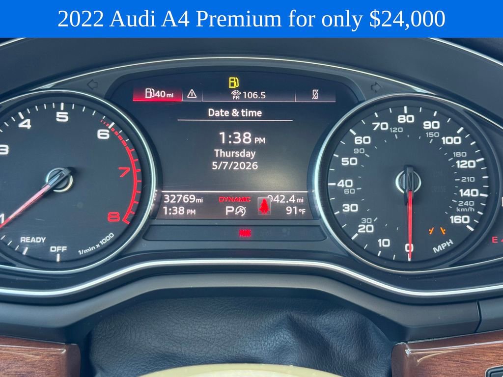 Used 2022 Audi A4 2.0T Premium w/ Convenience Package AWD/4WD image 21