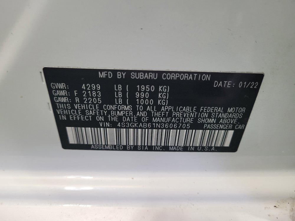 Used 2022 Subaru Impreza 2.0i AWD/4WD image 33