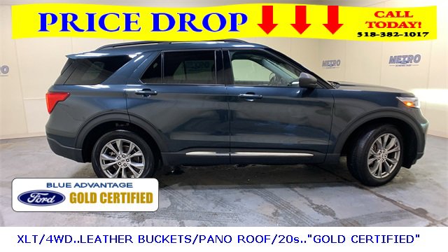 Certified 2022 Ford Explorer XLT w/ Equipment Group 202A image 3
