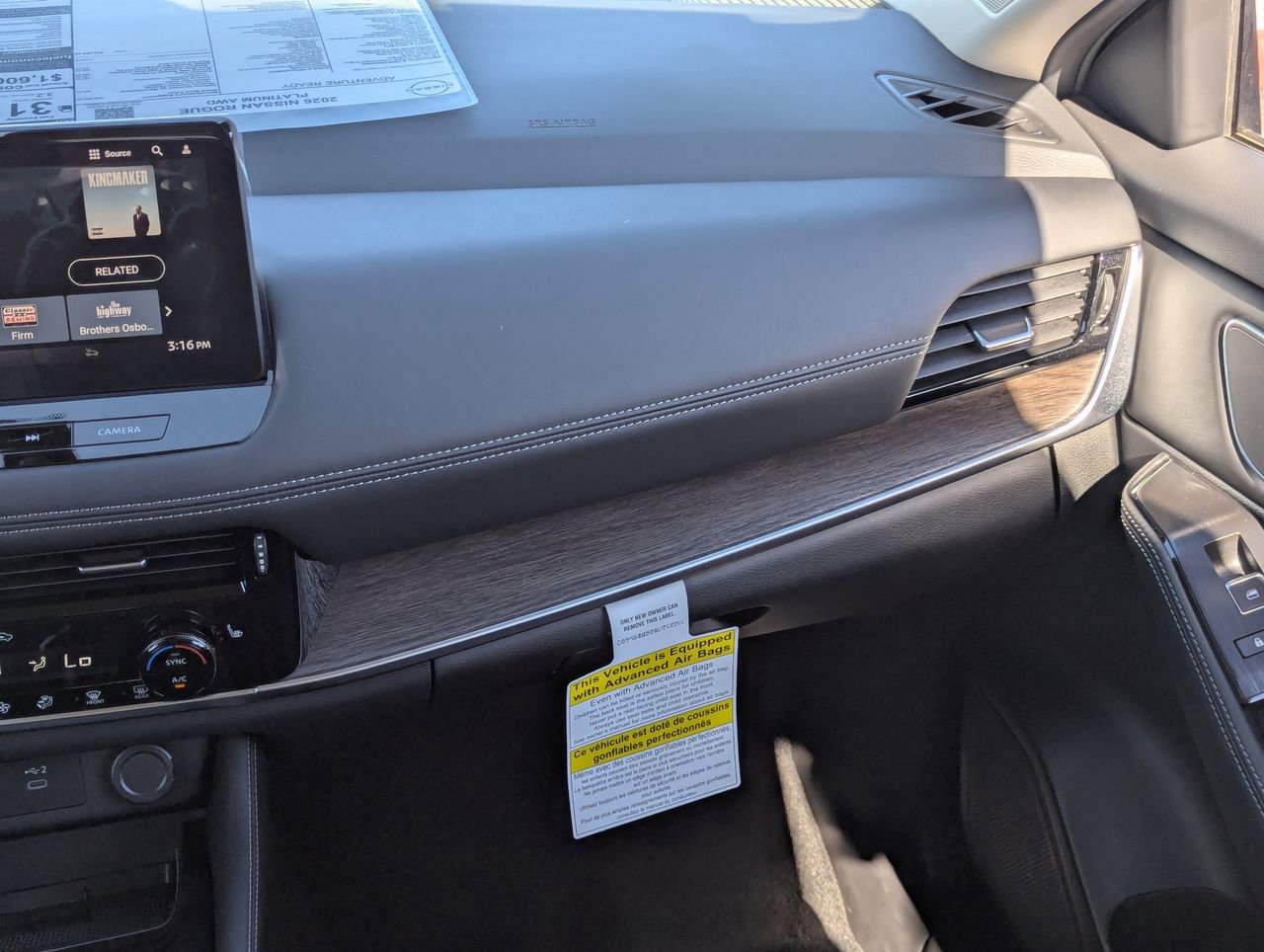 New 2026 Nissan Rogue Platinum w/ Platinum Premium Package image 27