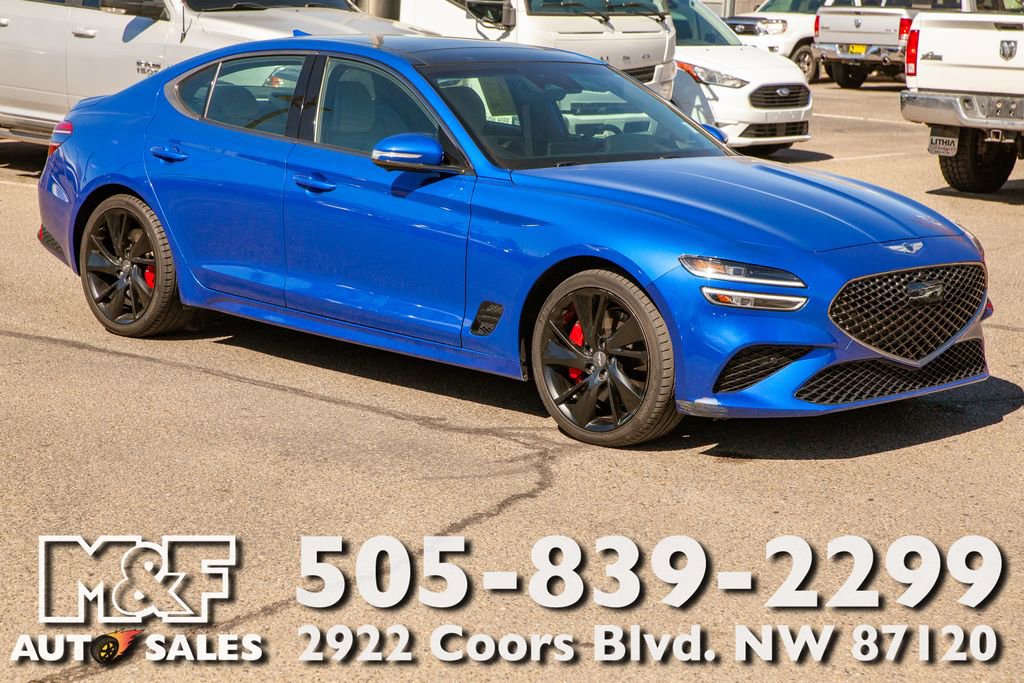 Used 2023 Genesis G70 3.3T w/ Sport Prestige Package image 1