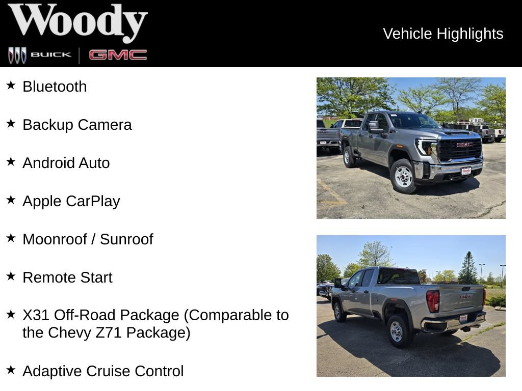 New 2026 GMC Sierra 2500 Pro w/ 1SA Pro Safety Plus Package AWD/4WD image 3