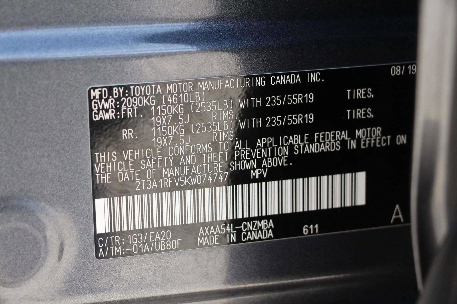 Used 2019 Toyota RAV4 XLE Premium w/ Cold Weather Package image 31