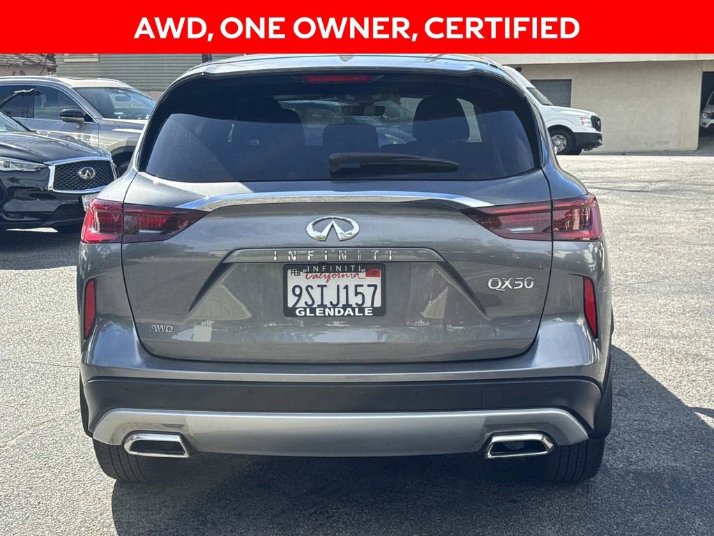 Certified 2025 INFINITI QX50 Pure image 4