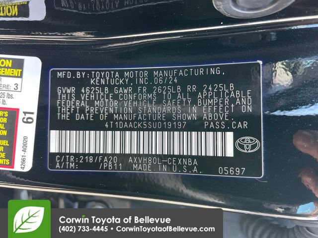 Used 2025 Toyota Camry LE FWD image 23